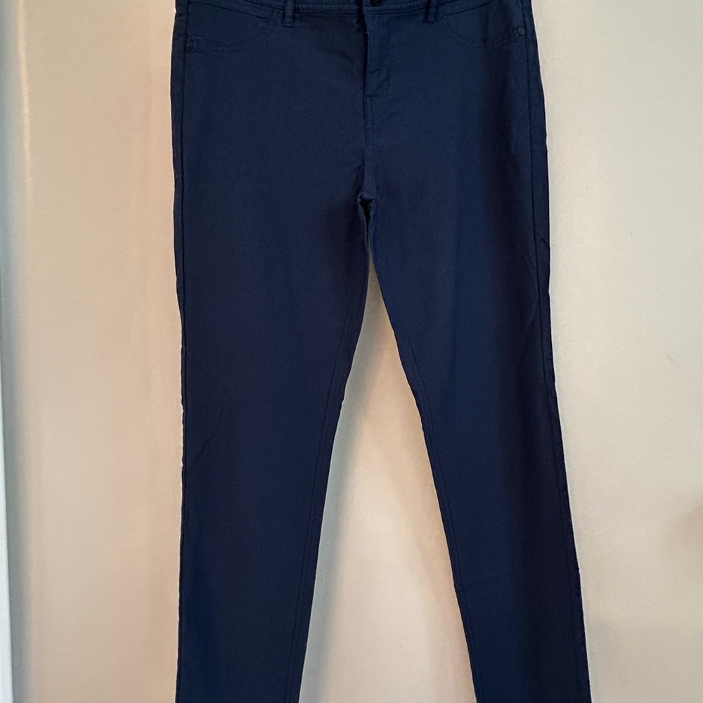 Simply Vera Vera Wang stretch blue pants